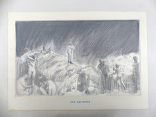 Mixed Media Sad Naturists