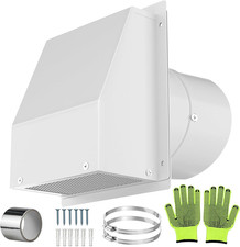 10 Inch Hooded Wall Vent Cover
