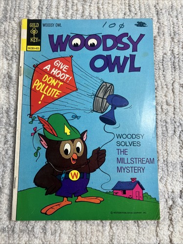 Woodsy owl western gold - #3,