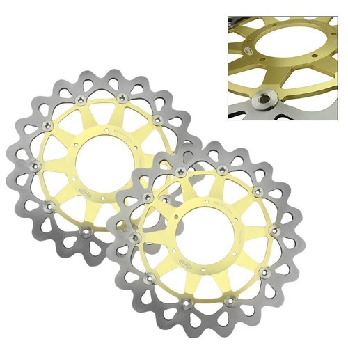 Front brake disc rotors - front, fit