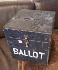 Theatre prop ballot box used