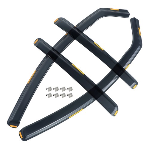 Tinted wind deflectors - tinted,
