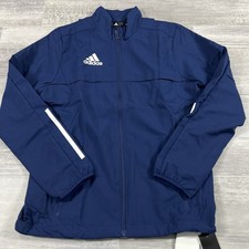 Adidas Youth Rink Suit Full Zip Lightweight Track Jacket GF8188 - Kids' Size M