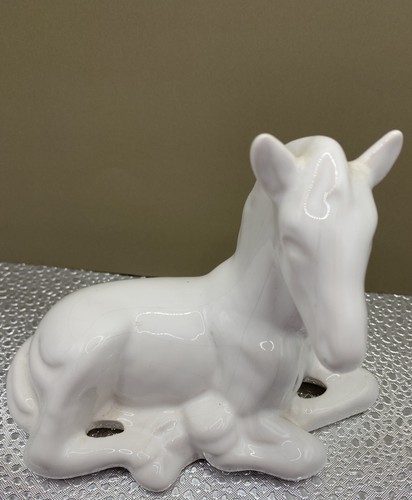 Ornament horse laying down - ornament,