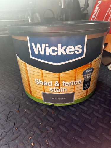 Wickes shed and - fence, stain