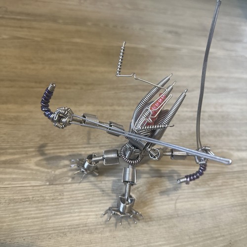 Handmade metal predator - handmade, wire