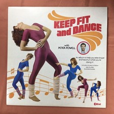 Keep Fit and Dance With Peter Powell - Vinyl Record LP Album & Poster - 1982
