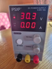 DC Power Supply Variable 30V 10A Lab Bench Power Supply Adjustable Switching Lab