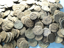 5 Bronze Coins with Detail