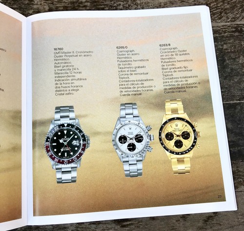 Rolex 1984 catalogue - rolex, explorer