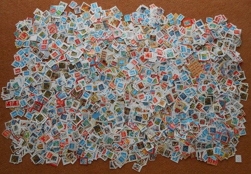 British stamps on - kg,