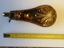 Antique G & JW Hawksley powder flask