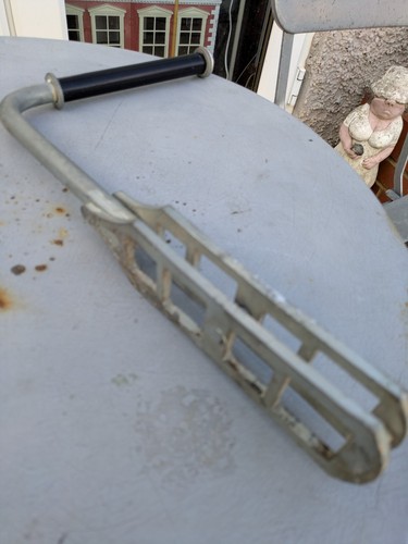 Galvanized steel canal - steel, boat