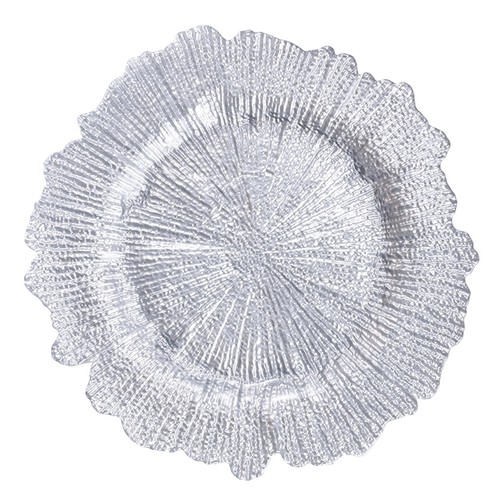 Glass service plate - glass,