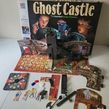 Ghost Castle Board Game 1985 MB Games Halloween INCOMPLETE SEE PICTURES