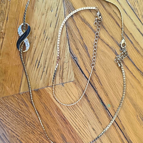 Gold plated infinity - infinity, loop
