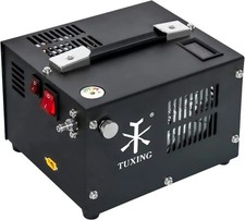 TUXING PCP 4500PSI HIGH PRESSURE AIR COMPRESSOR FOR AIR RIFLES ETC