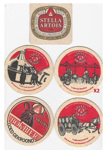 Vintage stella artois - 6x,