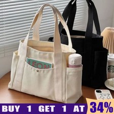 Large Capacity Canvas Tote Bag