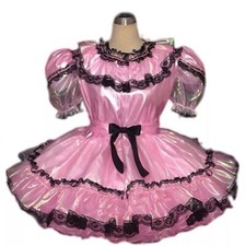 Sissy Maid Pink Puffy Dress