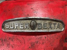 Fordson Super dexta Original Nosecone Badge