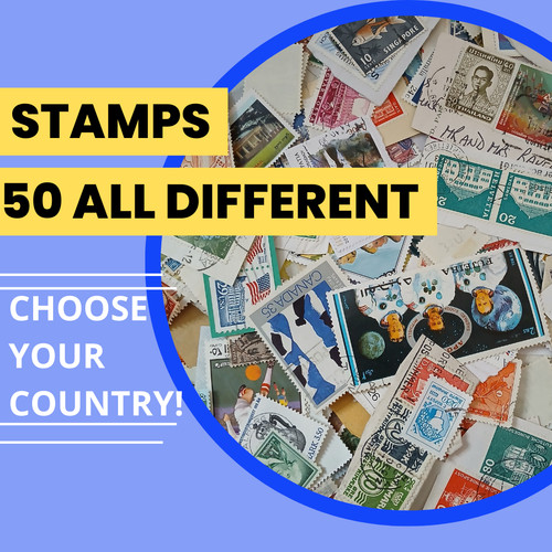 All different stamp - 50,