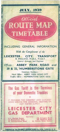 Leicester city transport july - city,