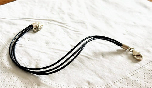 Trollbeads triple leather cord - trollbeads,
