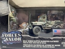 NOS - Forces of Valor 1:32 Normandy U.S. Willys Jeep 82nd Airbourne Division