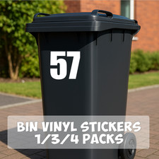 Personalised Bin Number