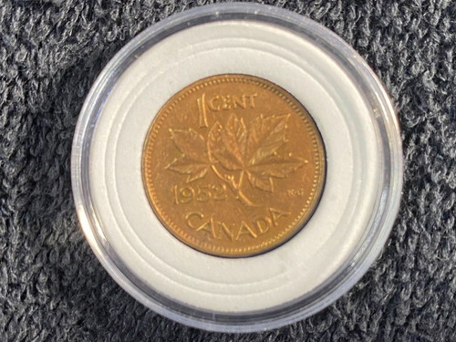 1952 canadian cent - canadian, 1