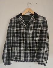 Vintage Women's Skirt Suit - M&S Size 10 Tartan Effect. Good Condition