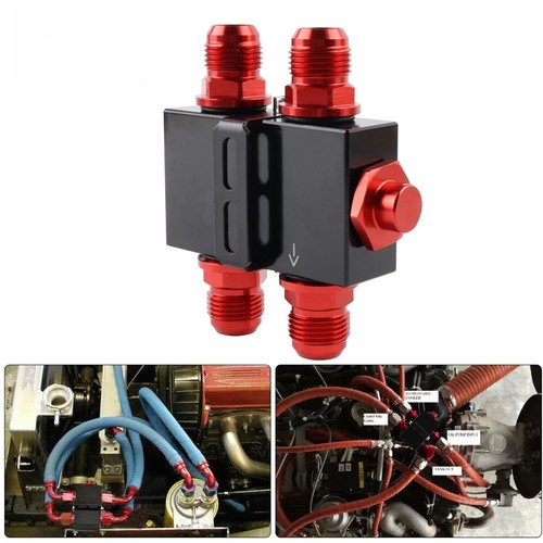 Oil cooler thermostat sandwich - cooler,
