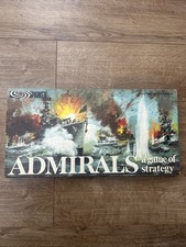 Vintage Admirals Board Game By Parker Games 1973