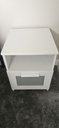 Ikea brimnes white bedside - brimnes,