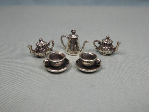Set five vintage - of, silver