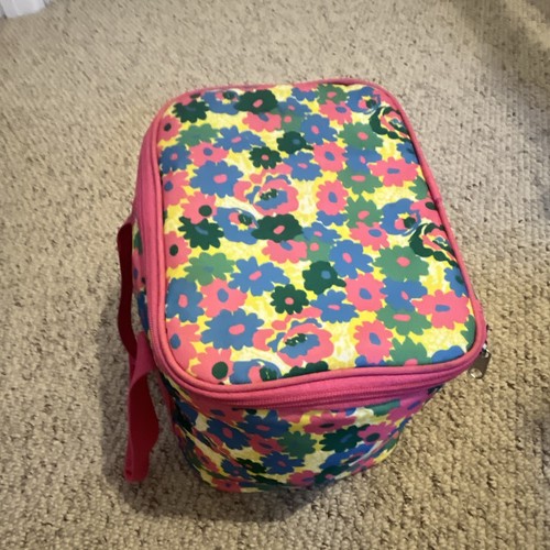 Floral insulated lunch - lunch, zip