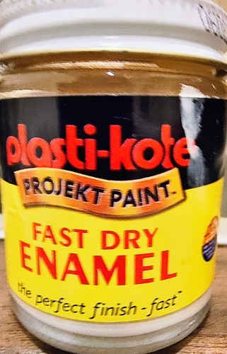 Enamel touch paint - up, white
