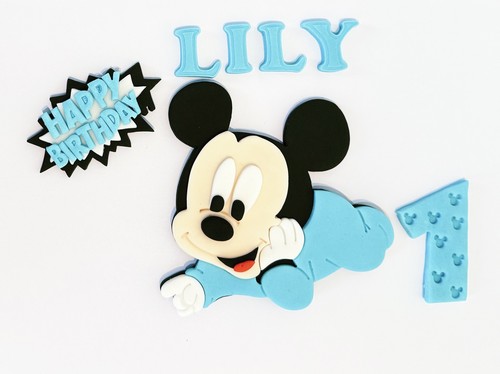 Edible fondant mickey - fondant, mouse