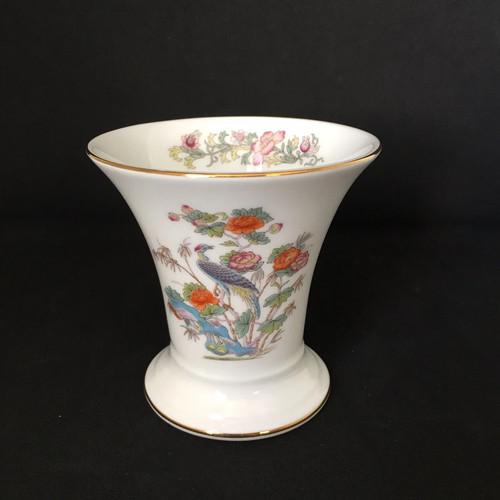 Wedgwood kutani crane trumpet - wedgwood,