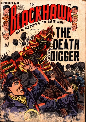 Blackhawk 1954 dick dillin - 1954,