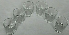 SHOT GLASSES x 6 BRAND NEW IN