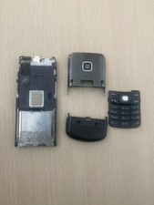 Original Nokia 8600 Luna Slider + Keypad - Camera Cover Housing Black