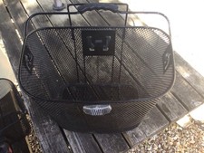 Halfords Wire Bicycle Bike Basket, Used.
