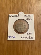 20p Coin Undated Mule - Poor