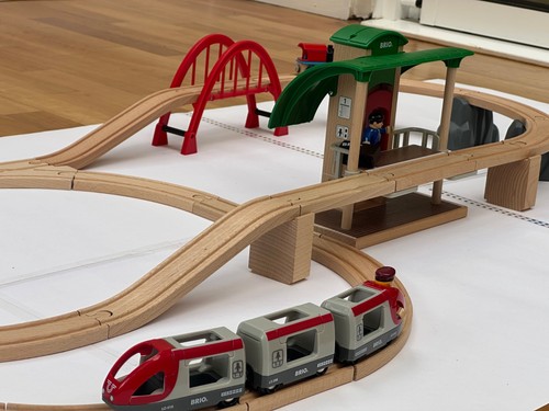 Brio train set travel - train,