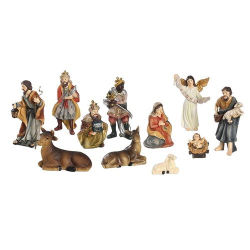 Christmas decor nativity - decor, set