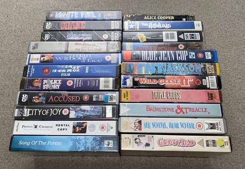 Vhs video bundle pre - vhs, big