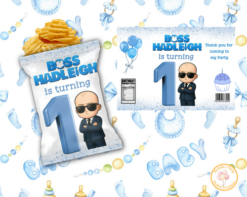 Kids boss baby personalised - boss,