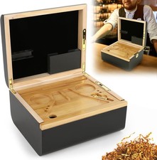 Wooden Stash Box with Rolling